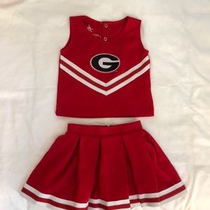 UGA Cheerleader Outfit